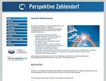 Tablet Screenshot of perspektive-zehlendorf.de